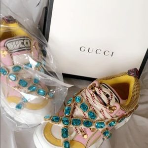 Gucci shoes with box and packaging .